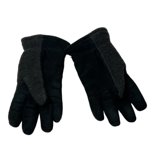 Duluth Men's Black Fleece Thermal Gloves Size M Winter Sports Hiking - Picture 2 of 9